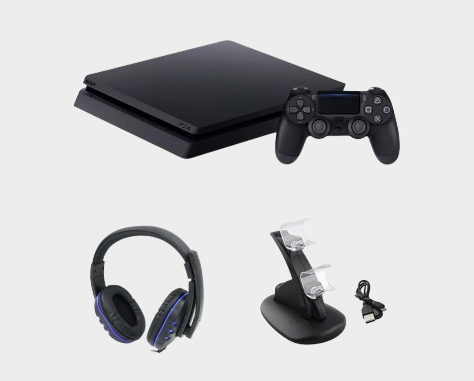 Sony PlayStation 4 Slim 1TB Premium Bundle (Renewed)